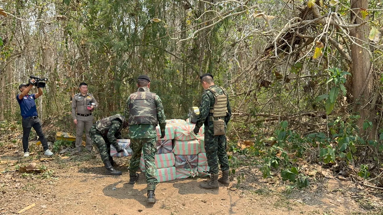 Paramilitary Rangers Seize 7.9 Million Meth Pills in Chiang Rai